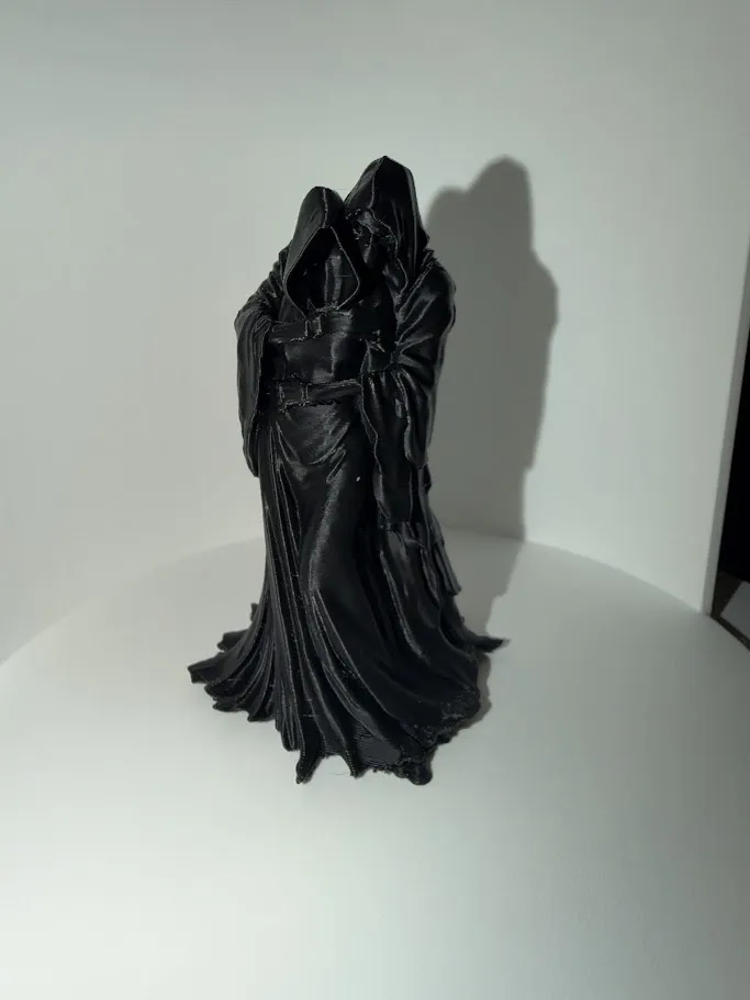 🖤 Karanlık Aşk – 15 cm Gotik Dekoratif Biblo | 3D Baskı - fotoğraf 2