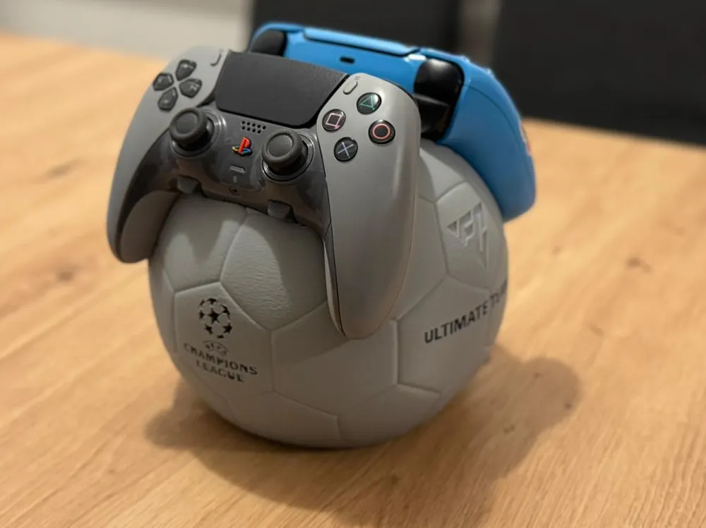 Champions League & FC Temalı 2'li PS5 / Xbox Controller Standı (PETG)